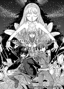 Eugeo con Kirito y Alice en la portada de la versión web de Alicization.