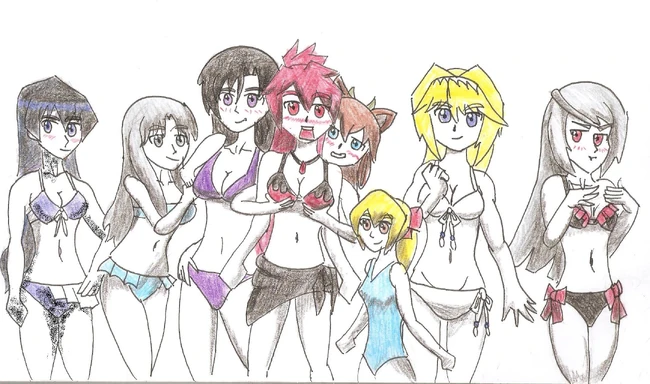 From left to right:, , , , , ,  and 