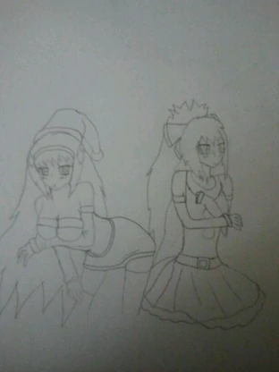 Low quality photo.
Left:Guinevere
Right: Asuka
But where's Luna...