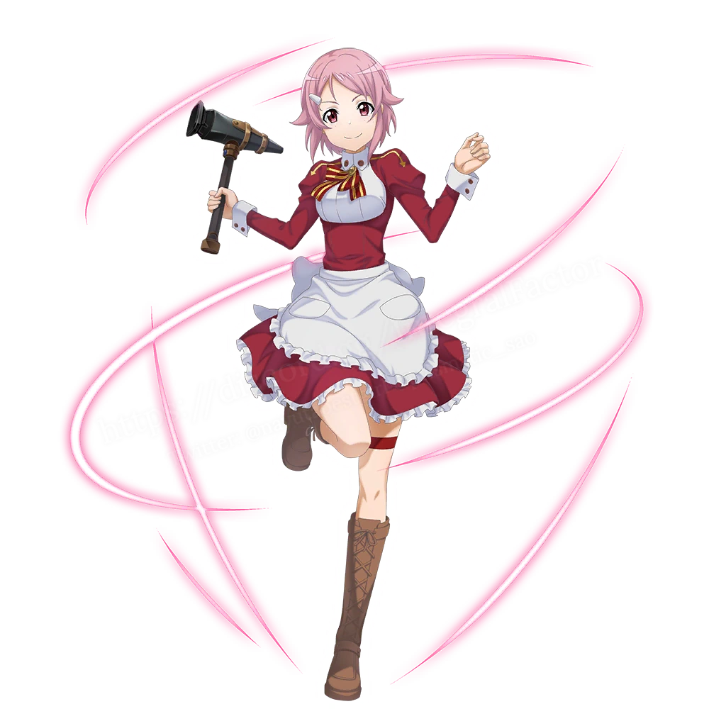 (Blacksmith Girl) Lisbeth Sword Art Online Integral Factor Wiki