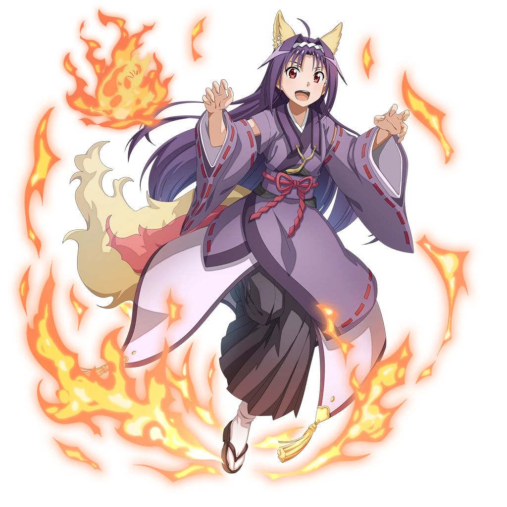 Fire Fox Trapping Technique) Yuuki - Sword Art Online: Integral