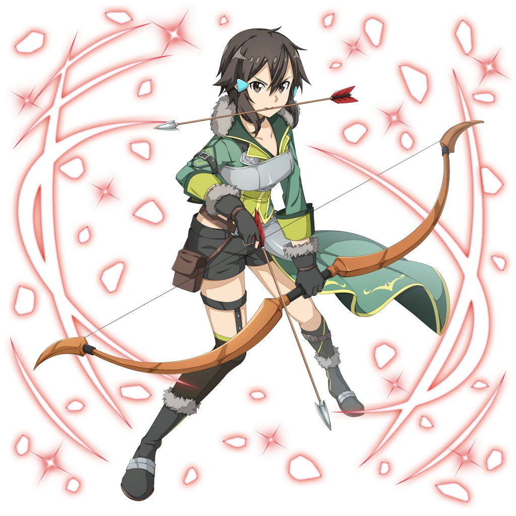 (Two Precise Arrow) Sinon Sword Art Online Integral Factor Wiki