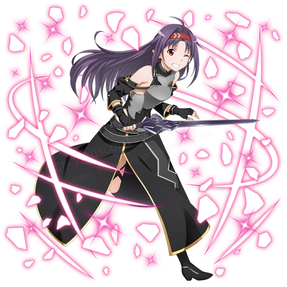 SaO♡ Black Attired Legendary Sword) Yuuki - Sword Art Online: Integral