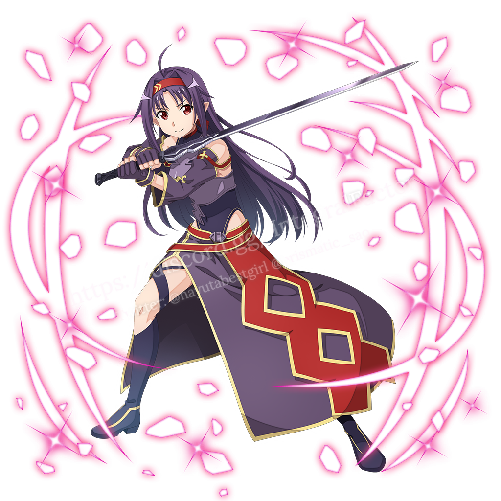 yuuki (sword art online) drawn by naotosi