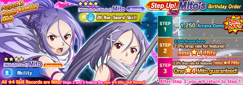 Midnight Duel) Mito - Sword Art Online: Integral Factor Wiki