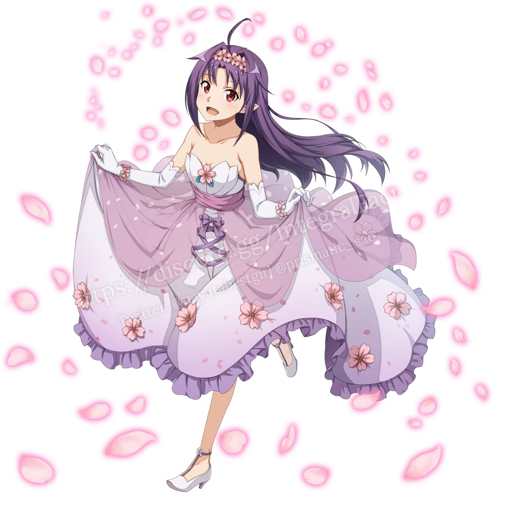 Spring Lilac Dress) Yuuki - Sword Art Online: Integral Factor Wiki