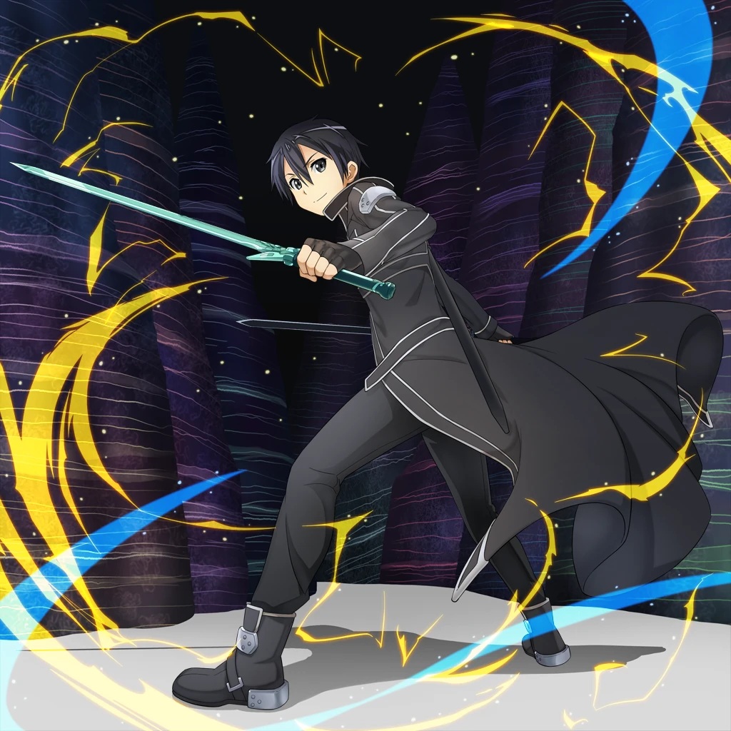 SaO♡ Two Swings of a Sharp Sword) Kirito - Sword Art Online: Integral