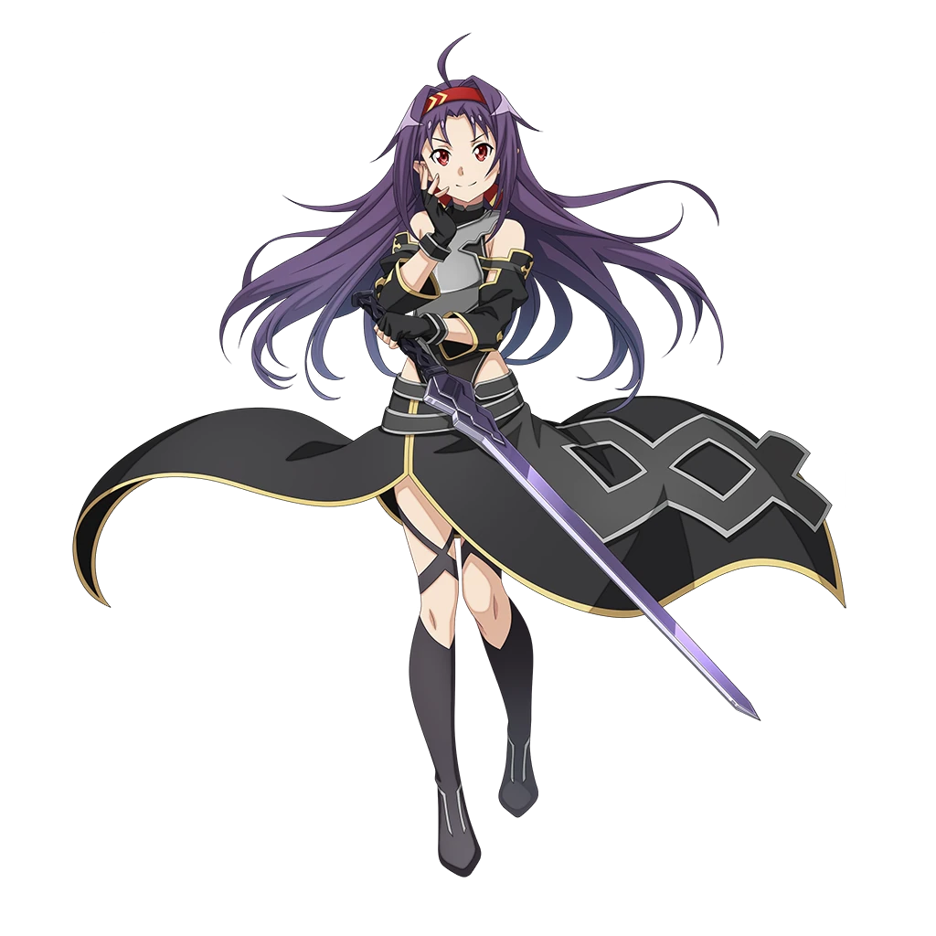 Bewitching Black Sword) Yuuki - Sword Art Online: Integral