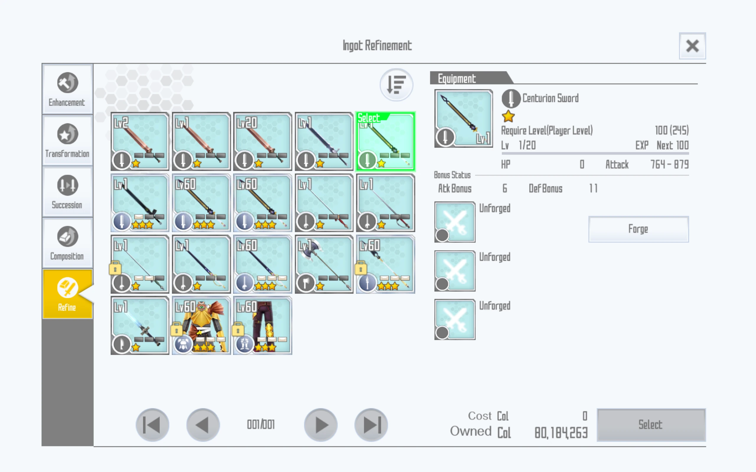 Refinement - Sword Art Online: Integral Factor Wiki