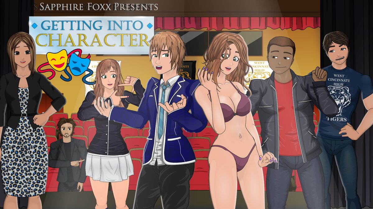 Getting Into Character Sapphirefoxx