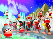 "Antarctic", official artwork from the Ape Escape 2 Press Disc