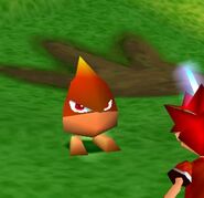 Spike facing a Natsun