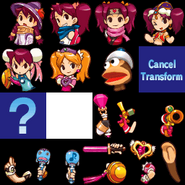 All of Yumi's Transformation Icons