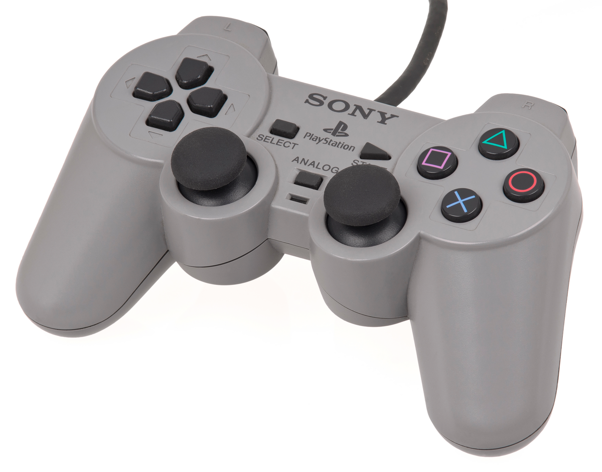 New Compatible Wired Controller w/o Thumbsticks - PS1