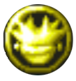 Specter Coin icon from Casi's "Warning" screen in Ape Escape.