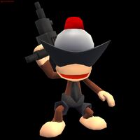 Black Pants Monkey 2