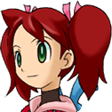 Yumi’s neutral talksprite when talking to Kei over the phone