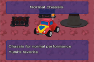 Yumi's RC Car in the selection menu from Ape Escape 3.