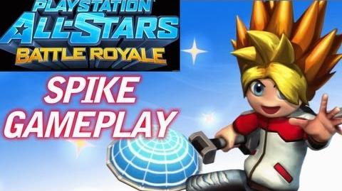 PlayStation All Stars - Spike Gameplay