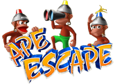 Monkey design from the North American logo of the first Ape Escape.