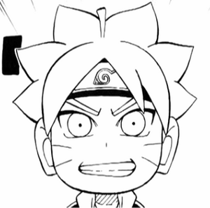 How to draw Boruto Uzumaki easy 