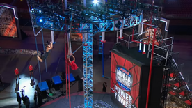 ANW12 - Power Tower - Dropping Shelves - Side View