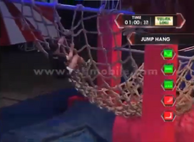 SASUKE Ninja Warrior Indonesia's Jump Hang in Semifinal Stage 2