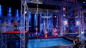 Ninja Warrior Poland 6's Broken Bridge in Stage Two