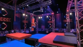 Ninja Warrior Germany 9's Swing Arm in Preliminary Round 1 - 4