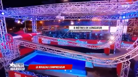Ninja Warrior France 4's Rolling Log