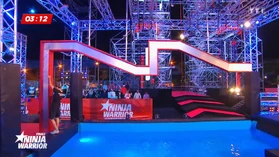 Ninja Warrior France 6's I-Beam Cross