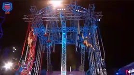 Australian Ninja Warrior 5's Power Tower during the Semifinals