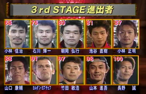 SASUKE 14's Second Stage Clears.png