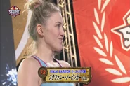 Stefanie Edelmann (Noppinger) in SASUKE 36.