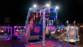 Power Tower - Ninja Warrior Salmon Ladder Obstacle Course