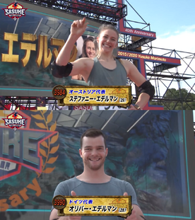 SASUKE 40-Competitors-Stefanie & Oliver Edelmann