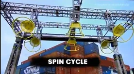 Team Ninja Warrior 1's Spin Cycle