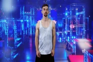 Benjamin Grams in Ninja Warrior Germany 1.