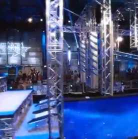 Ninja Warrior Salmon Ladder Obstacle Pole Retrieval System