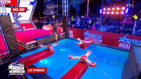 Ninja Warrior France 8's Spin Zone