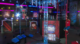 Power Tower - Ninja Warrior Salmon Ladder Obstacle Course