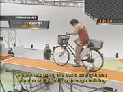 Ogawa Mako attempting Mamachari Express, KUNOICHI 2000.