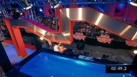 Ninja Warrior Germany 2's I-Beam Cross