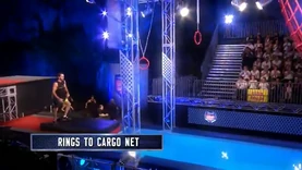 Australian Ninja Warrior's Rings to Cargo Net