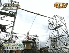 TERU attempting Swing Mast in VIKING 1