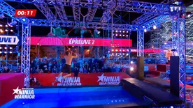 Ninja Warrior France 4's Ring Turn (in frame: Jean Tezenas du Montcel)