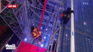 Cherif achieving Kanzenseiha, Ninja Warrior France 6