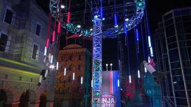 Power Tower - Ninja Warrior Salmon Ladder Obstacle Course