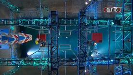 Overhead view of En Garde. Note the width of the tracks.