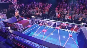 Ninja Warrior Switzerland's Floating Tiles